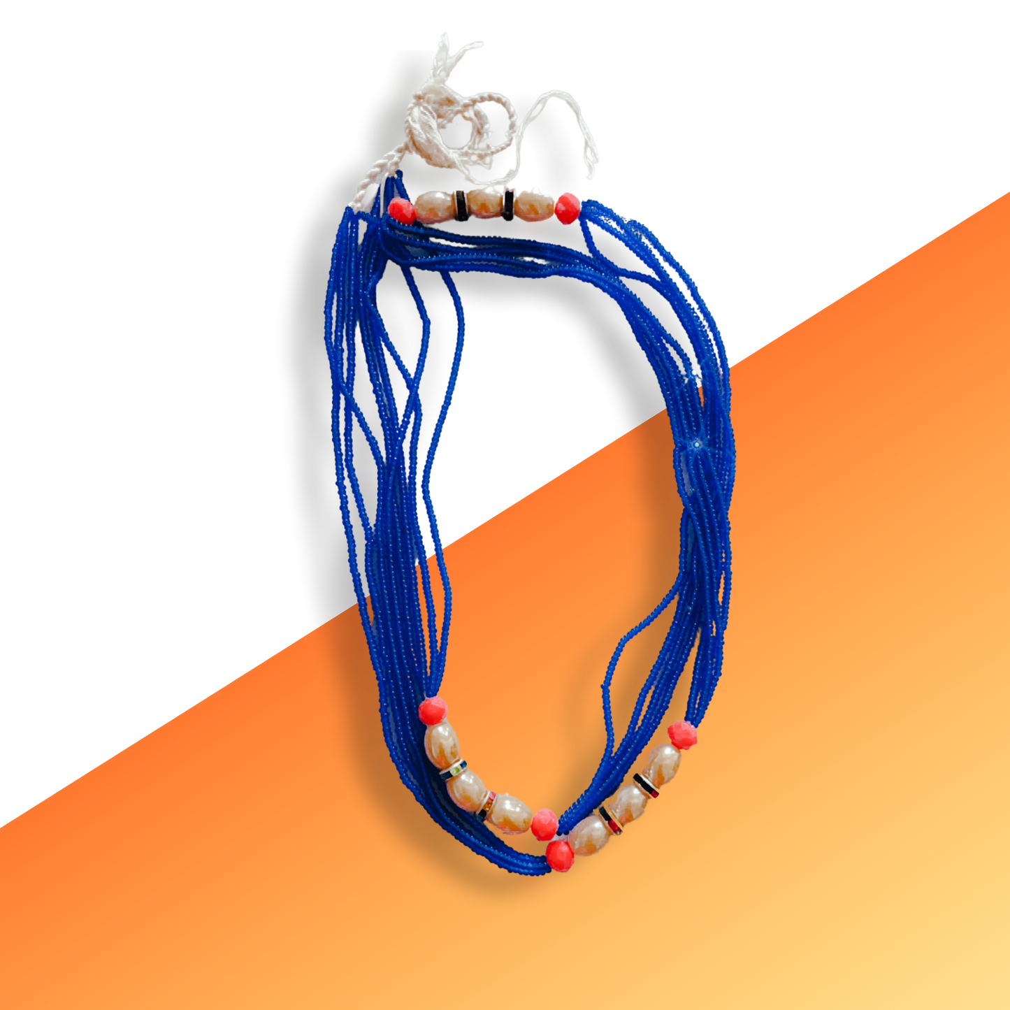 Royal Blue Specialty/Multi Strand Waist Beads
